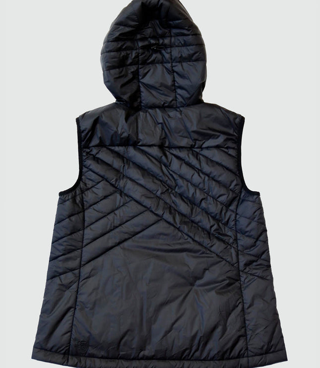 Powerstripe Eco-Friendly Down Hooded Vest