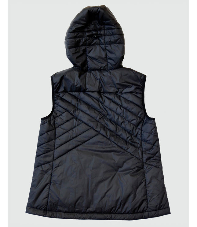 Powerstripe Eco-Friendly Down Hooded Vest