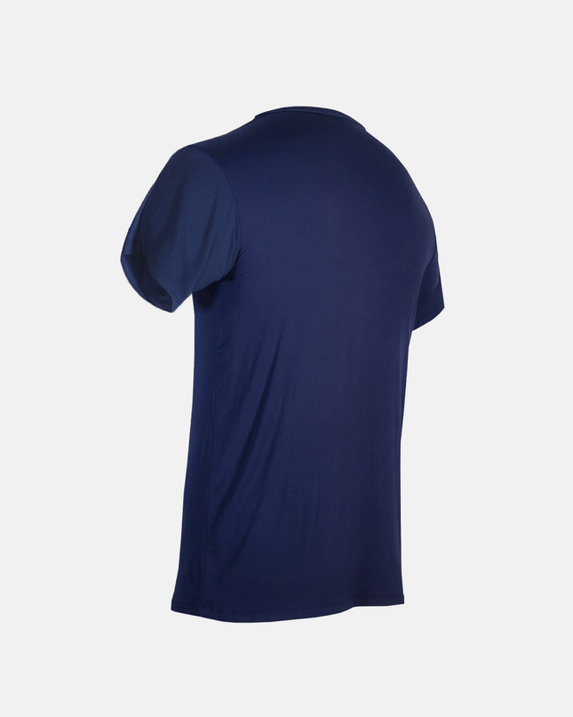 Bamboo Aerotech T-Shirt - Navy Blue
