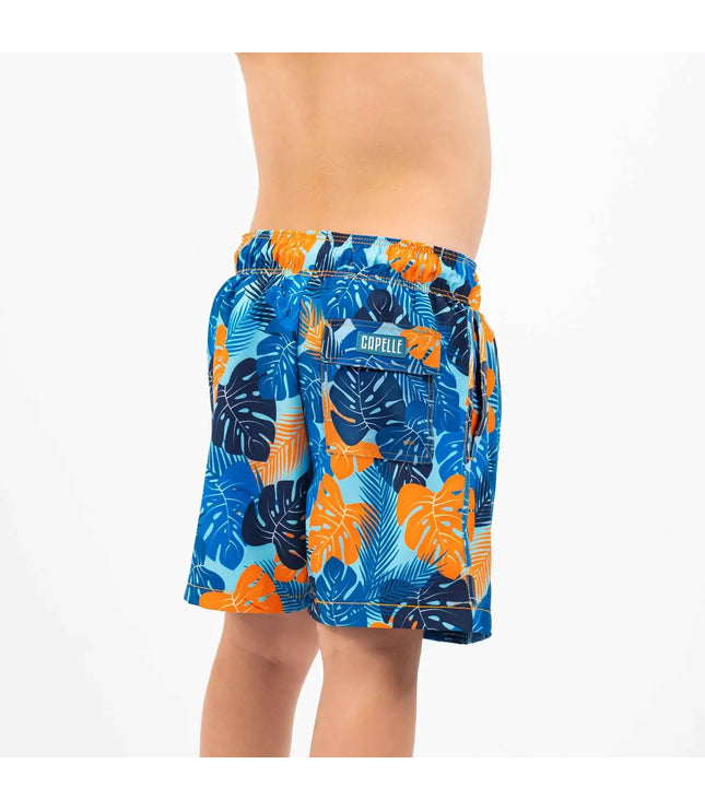 Boys Hybrid Swim & Play Shorts – Blue Jungle