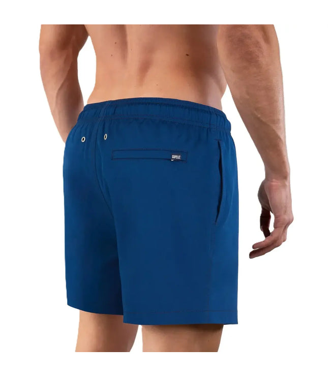Men’s Premium Compression-Lined Hybrid Shorts – Blue Sapphire