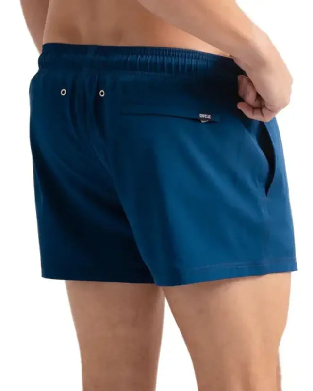 Men’s Premium Compression-Lined Hybrid Shorts – Blue Sapphire