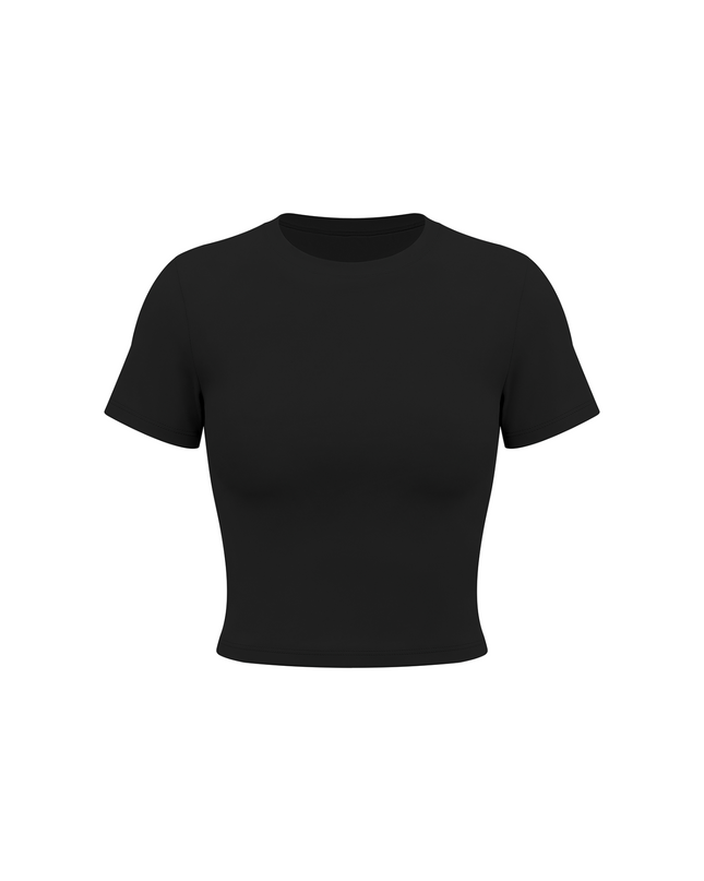 JUSTWATCH Form Crop Tee