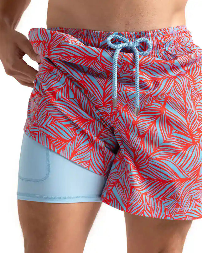 Men’s Premium Compression-Lined Hybrid Shorts – Captive