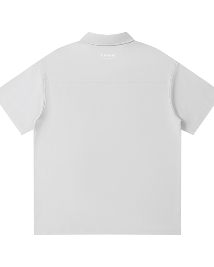 JUSTWATCH Clubhouse Zip Polo