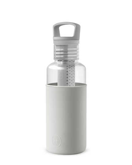 Clear Reusable Water Bottles With Infuser - Clear 20 oz
