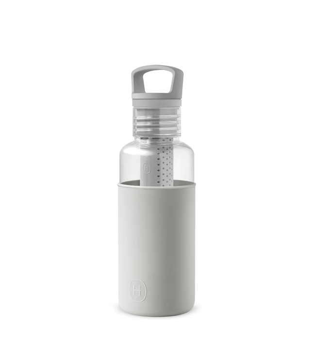 Clear Reusable Water Bottles With Infuser - Clear 20 oz