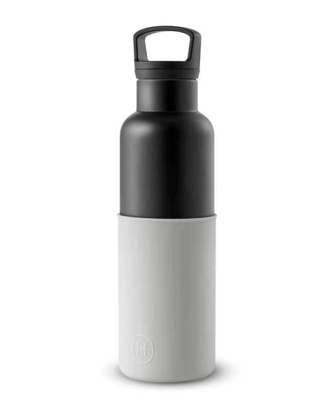 Vacuum Insulated Water Bottle - Black 20 oz