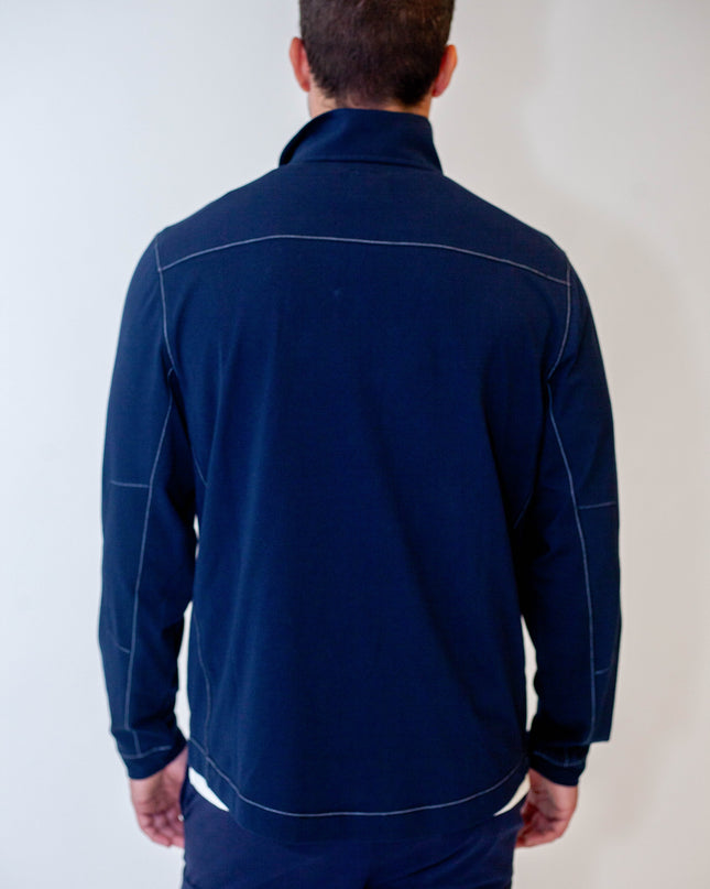 Buki Cinqo Travel Half Zip - Navy
