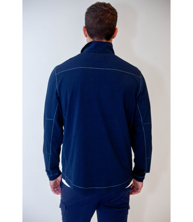 Buki Cinqo Travel Half Zip - Navy