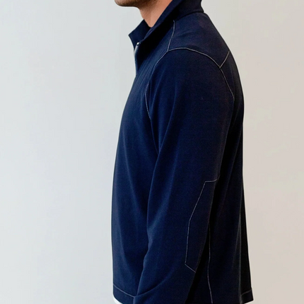 Buki Cinqo Travel Half Zip - Navy