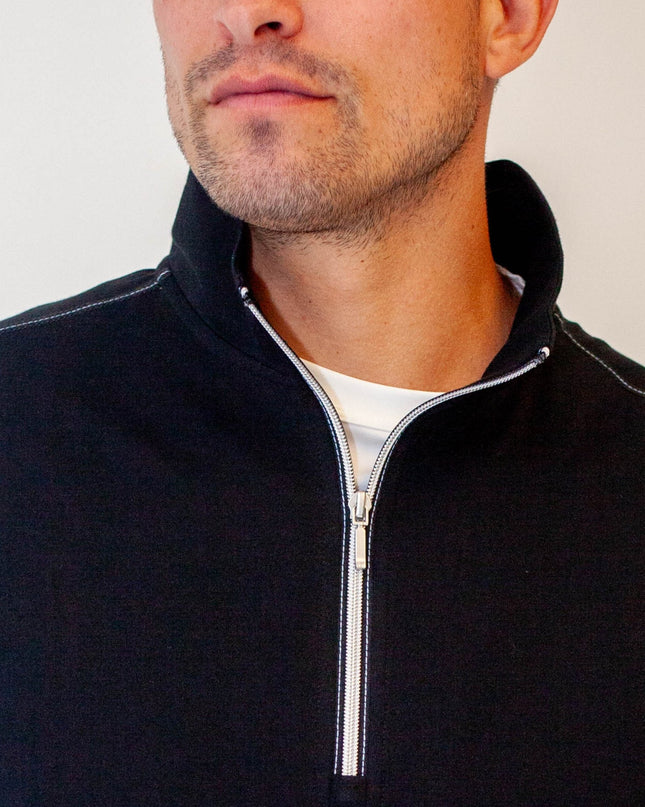 Buki Cinqo Travel Half Zip - Black