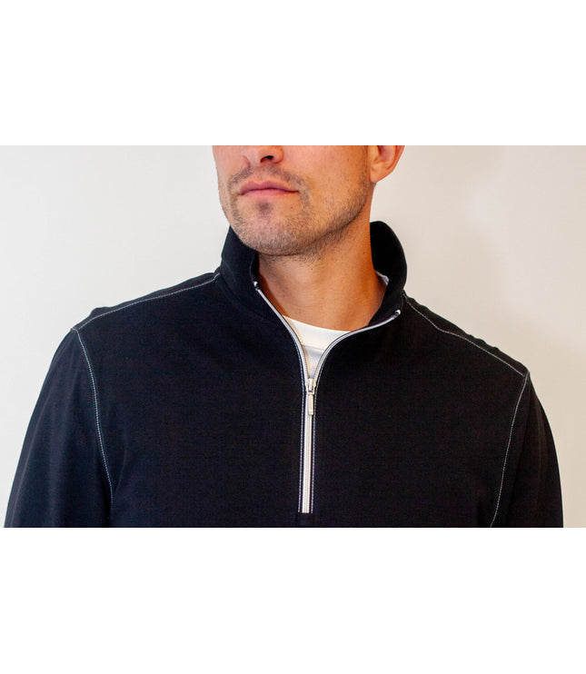 Buki Cinqo Travel Half Zip - Black