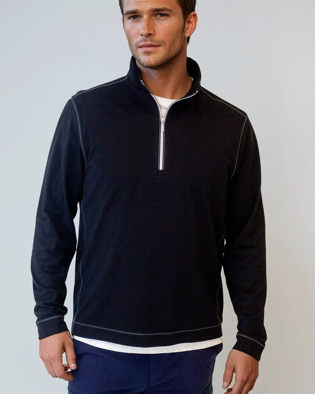Buki Cinqo Travel Half Zip - Black