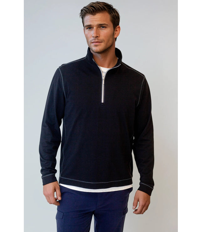 Buki Cinqo Travel Half Zip - Black