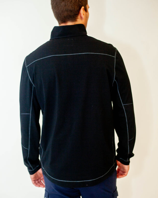 Buki Cinqo Travel Half Zip 2-Pack - Black/White