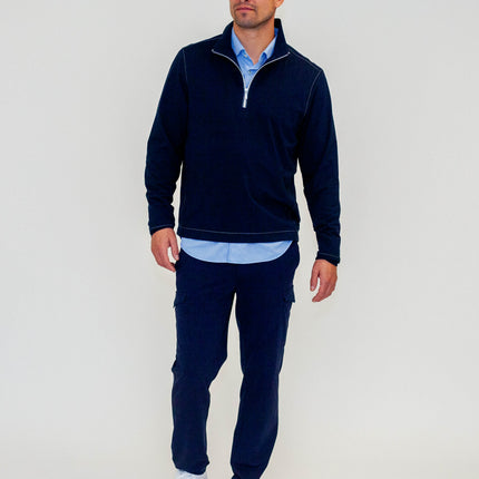 Buki Cinqo Travel Half Zip - Black