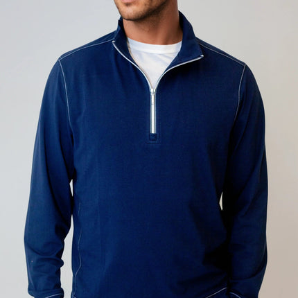 Buki Cinqo Travel Half Zip 2-Pack - Navy/White