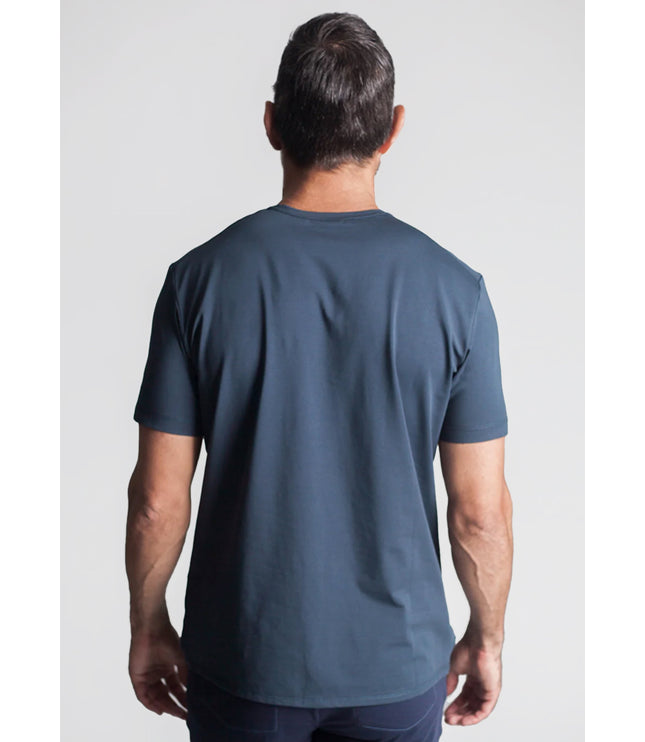 Buki Cinqo Tech Tee - Blue Night