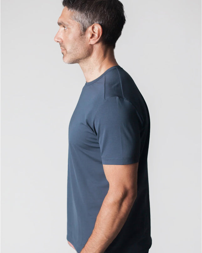 Buki Cinqo Tech Tee - Blue Night