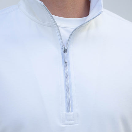 Buki Cinqo Travel Half Zip - White