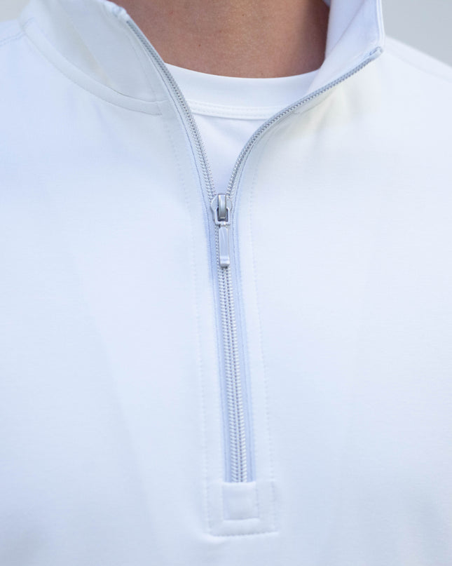 Buki Cinqo Travel Half Zip - White