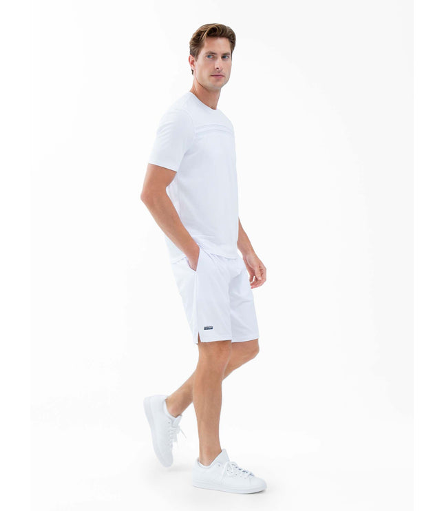 Classic Performance Men's Tennis Short - White