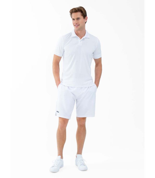 Classic Performance Men's Tennis Short - White