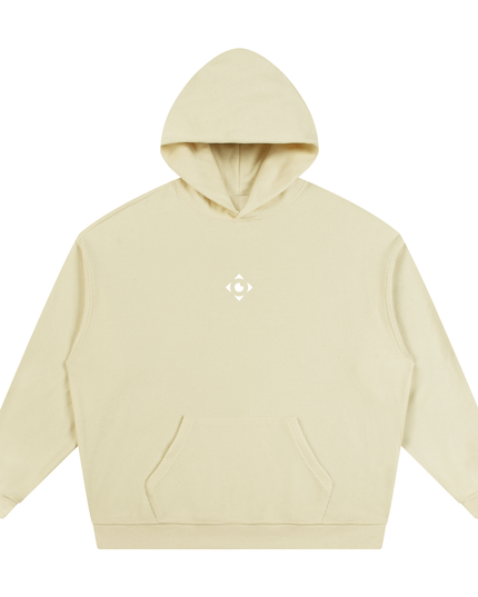JUSTWATCH Waffle Boxy Hoodie