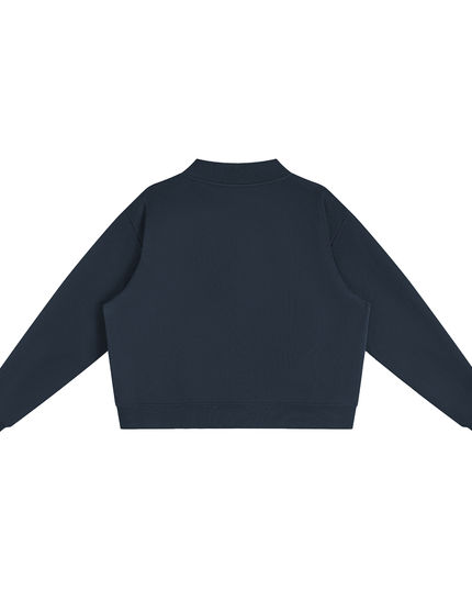 JUSTWATCH Women’s Oversized Fleece Mock Neck