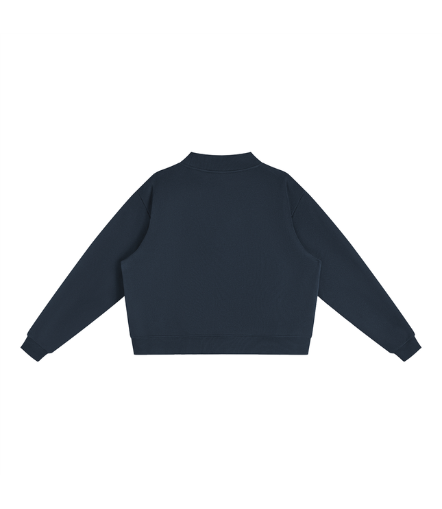 JUSTWATCH Women’s Oversized Fleece Mock Neck