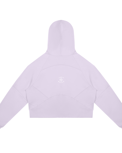 JUSTWATCH ARC Cropped Zip Hoodie