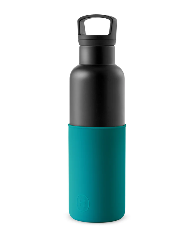 Vacuum Insulated Water Bottle - Black 20 oz