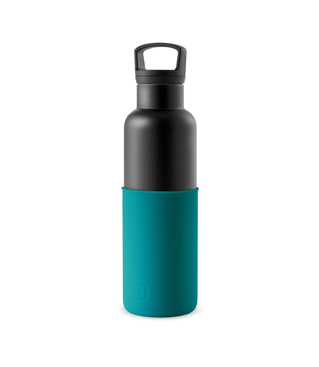 Vacuum Insulated Water Bottle - Black 20 oz