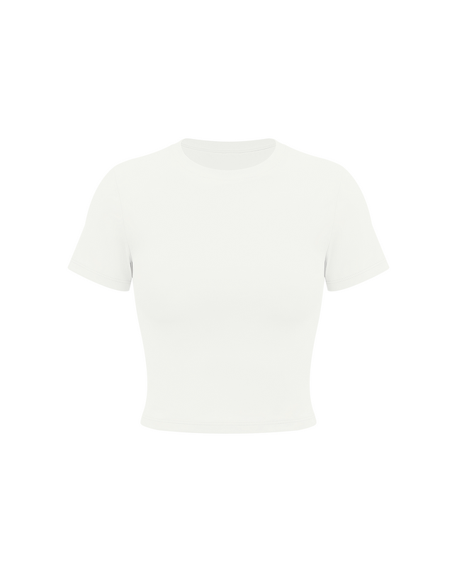 JUSTWATCH Form Crop Tee