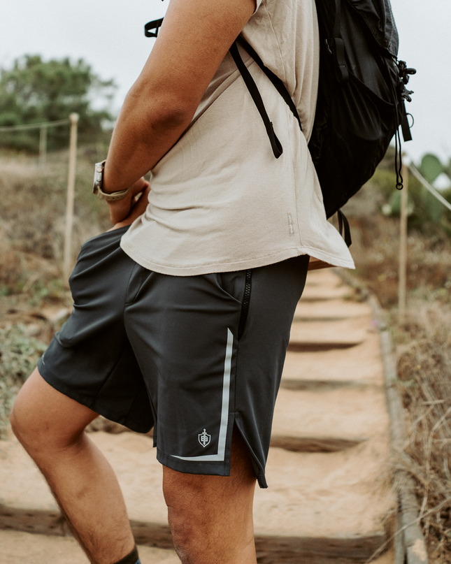 Dominate Training Shorts - Stone