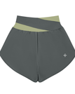 Dark Gray with Bean Green / S