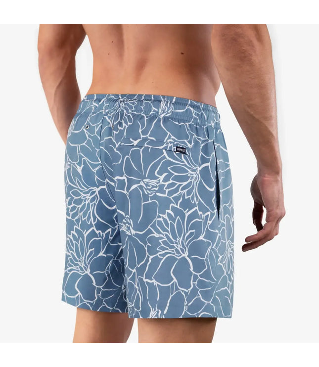 Men’s Premium Compression-Lined Hybrid Shorts – Early Bloom
