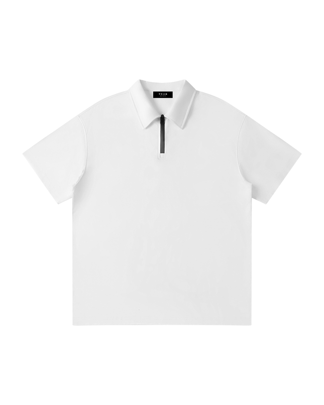 JUSTWATCH Clubhouse Zip Polo