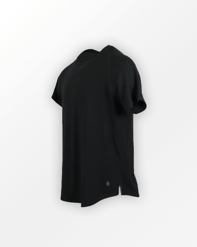 Eucalyptus Mesh Tee - Black
