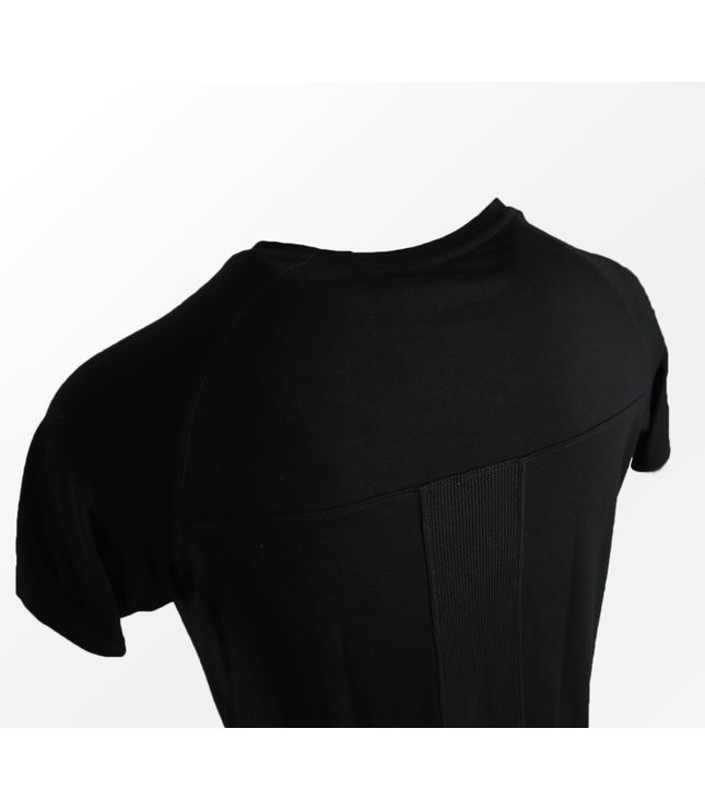 Eucalyptus Mesh Tee - Black