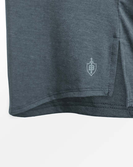 Eucalyptus Mesh Tee - Black