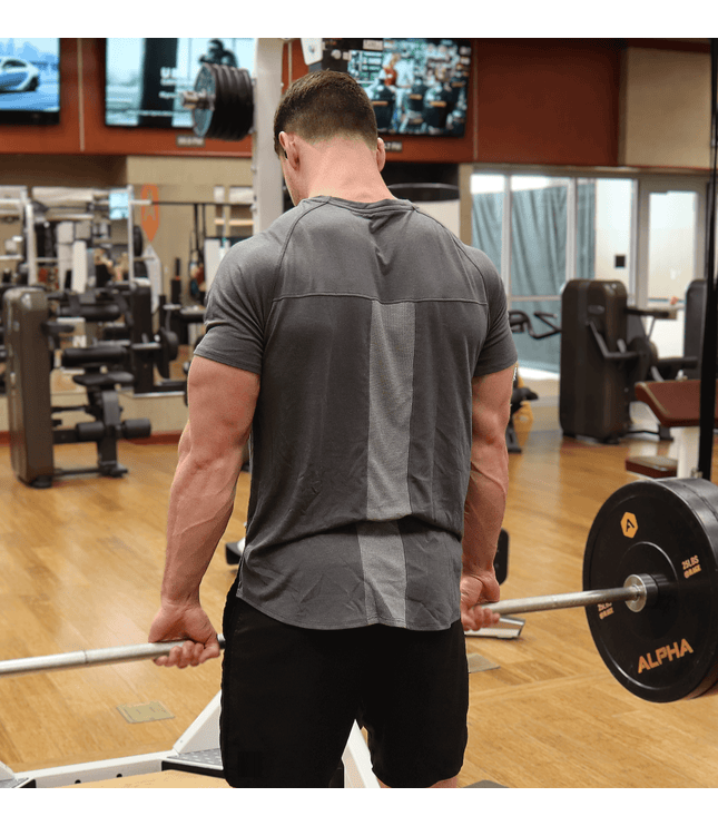 Eucalyptus Mesh Tee - Black