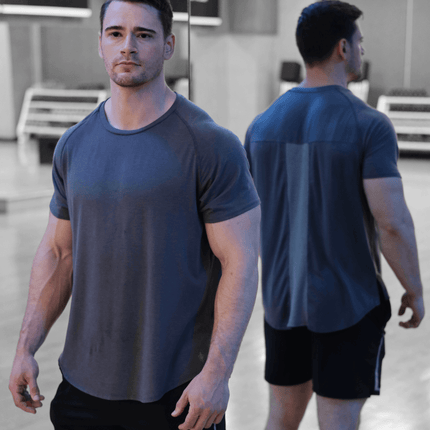 Eucalyptus Mesh Tee - Stone
