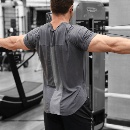 Eucalyptus Mesh Tee - Black