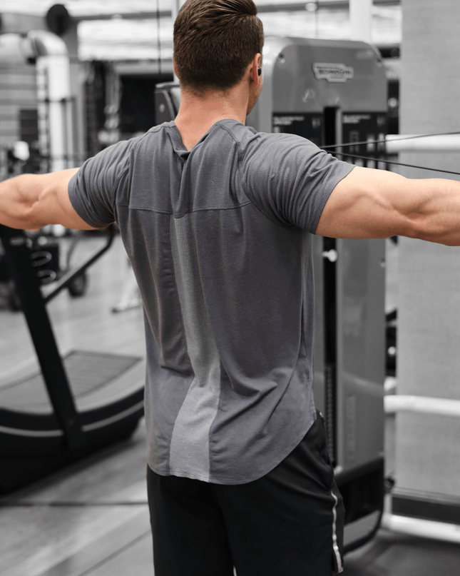 Eucalyptus Mesh Tee - Black