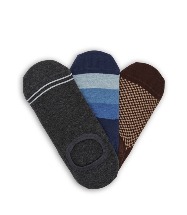 F23 No-Show Sock  - 3-Pack A