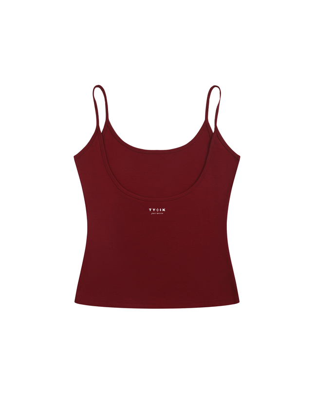 JUSTWATCH Open-Back Crop Tank