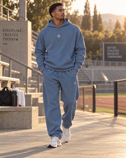 JUSTWATCH Waffle Barrel Leg Pants