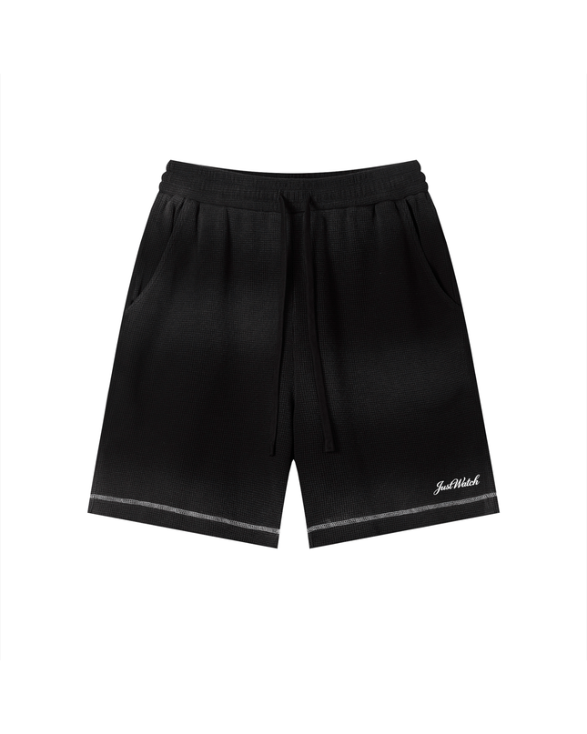 JUSTWATCH HORIZON Raw-Hem Waffle Short